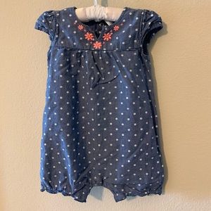 Girls carter 12 month romper